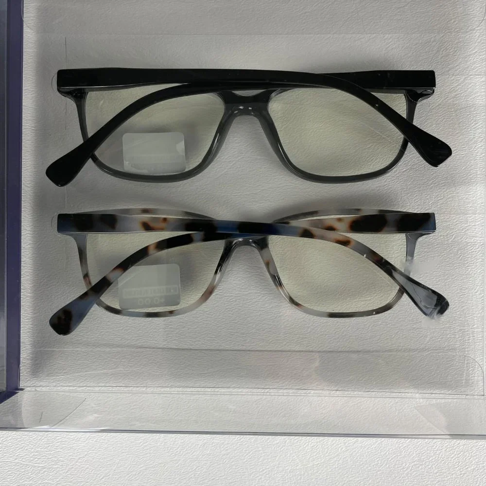 Rachel Roy +0.00 Blue Light Blocking Reading Glasses Tortoise Black